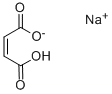 マレイン酸モノナトリウム三水和物 化学構造式