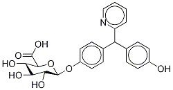 Desacetyl Bisacodyl β-D-Glucuronide 结构式