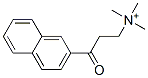 2-(BETA-萘甲酰基)乙基三甲基碘化铵, 31059-54-8, 结构式