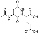 N-アセチル-Asp-Glu-OH 化学構造式
