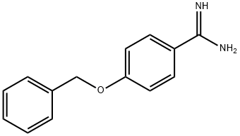 4-(benzyloxy)benzenecarboximidamide 结构式