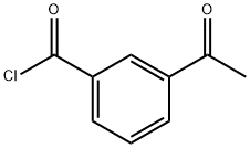 3-乙酰基苯甲酰氯 结构式