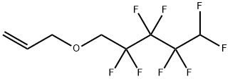 アリル2,2,3,3,4,4,5,5-オクタフルオロペンチルエーテル 化学構造式
