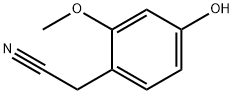 벤젠아세토니트릴,4-하이드록시-2-메톡시-(9CI)