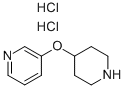 3-(哌啶-4-氧基)-吡啶二盐酸盐 结构式