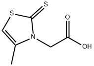 2-Mercapto-4-methyl-1,3-thiazol-5-yl-acetic acid Struktur