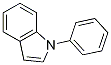 1-苯基吲哚 结构式