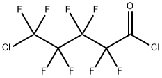 5-CHLOROOCTAFLUOROPENTANOYL CHLORIDE Struktur