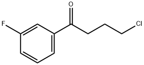 4-CHLORO-1-(3-FLUOROPHENYL)-1-OXOBUTANE Struktur