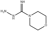 4-MORPHOLINECARBOXIMIDIC ACID, HYDRAZIDE 化学構造式