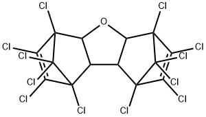 十二氯代八氢-亚甲基-环丁并[CD]戊烯 602, 31107-44-5, 结构式