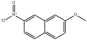 2-METHOXY-7-NITRO NAPHTHALENE Structure