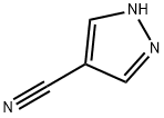 1H-ピラゾール-4-カルボニトリル 化学構造式