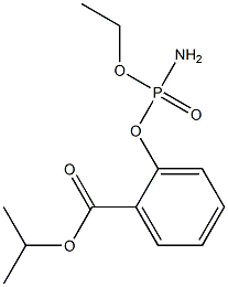 异柳磷-脱-N-异丙基-OXON, 100ΜG /ΜL于环己烷 结构式