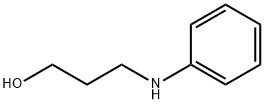 3-苯胺基-1-丙醇, 31121-11-6, 结构式