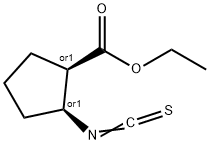 ETHYL CIS-2-ISOTHIOCYANATO-1-CYCLOPENTANECARBOXYLATE, 97 Struktur
