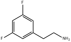 Benzeneethanamine, 3,5-difluoro- (9CI) Struktur