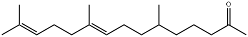9,13-Pentadecadien-2-one, 6,10,14-trimethyl-, (E)- Struktur