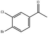1-(4-Bromo-3-chlorophenyl)ethanone Struktur