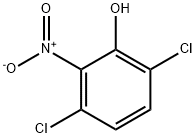 3,6-dichloro-2-nitro-phenol Struktur