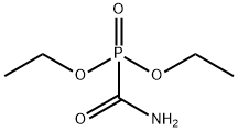 Carbamoylphosphonic acid diethyl ester Struktur