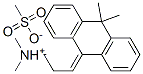 3-(10,10-dimethyl-9(10H)-anthrylidene)propyl(dimethyl)ammonium methanesulphonate Struktur