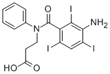 iobenzamic acid Struktur