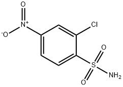 2-氯-4-硝基苯磺酰胺 结构式