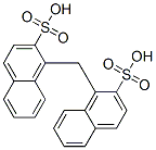 methylenebisnaphthalene-2-sulphonic acid Structure