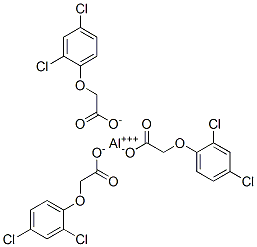 aluminium tris(2,4-dichlorophenoxyacetate) Structure