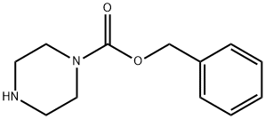 苄基-1-哌嗪碳酸酯 结构式