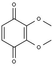 2,3-二甲氧基-1,4-苯醌, 3117-02-0, 结构式