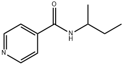 N-(1-Methylpropyl)-4-pyridinecarboxamide Structure