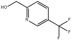 [5-(トリフルオロメチル)-2-ピリジニル]メタノール 化学構造式