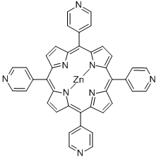 锌5,10,15,20 -四(4 -吡啶基)- 21H,23H,卟吩,31183-11-6,结构式