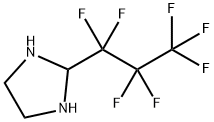 2-(Heptafluoropropyl)imidazolidine Structure