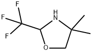 4,4-Dimethyl-2-(trifluoromethyl)oxazolidine Struktur