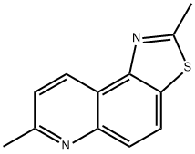 Thiazolo[4,5-f]quinoline, 2,7-dimethyl- (7CI,9CI) Struktur