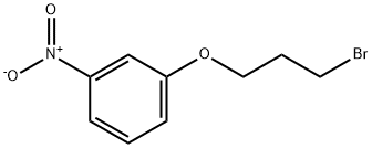 3-硝基苯氧基-1-丙基溴 结构式