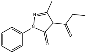 2,4-DIHYDRO-5-METHYL-2-PHENYL-4-PROPIONYL-3H-PYRAZOL-3-ONE|2,4-二氢-5-甲基-2-苯基-4-丙酰-3H-吡唑