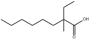 2-ETHYL-2-METHYLOCTANOIC ACID Struktur
