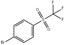 1-Bromo-4-[(trifluoromethyl)sulfonyl]benzene,312-20-9,结构式