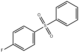 1-fluoro-4-(phenylsulphonyl)benzene Struktur