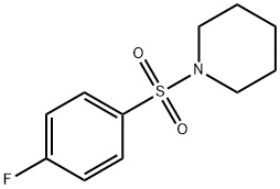 1-(4-FLUOROPHENYLSULFONYL)PIPERIDINE,312-32-3,结构式