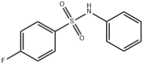 4-Fluoro-N-phenyl-benzenesulfonamide Structure