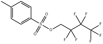 P-トルエンスルホン酸2,2,3,3,4,4,4-ヘプタフルオロブチル 化学構造式