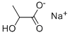 Sodium lactate Structure