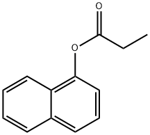 1-NAPHTHYL PROPIONATE Struktur