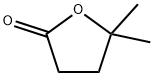 5,5-ジメチルジヒドロフラン-2-オン 化学構造式