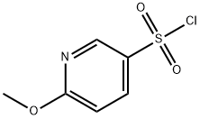 6-METHOXY-PYRIDINE-3-SULFONYL CHLORIDE Structure